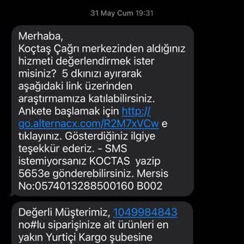Koçtaş Beni Nasıl Mağdur Etti