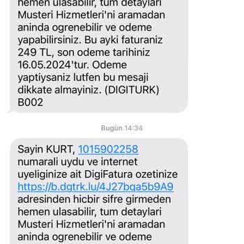 Digiturk Sesli Yanıt Mağduru