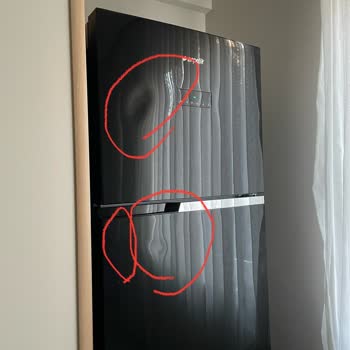 Akçaylar Elektrikli Ev Aletleri Buzdolabı-Hasarlı-Ayıplı Mal-İade Talebi