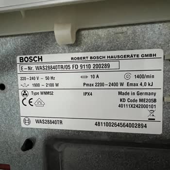 Bosch Müşteri Hizmetlerinin İlgisizliği Ve Yetkili Servisin Acemiliği