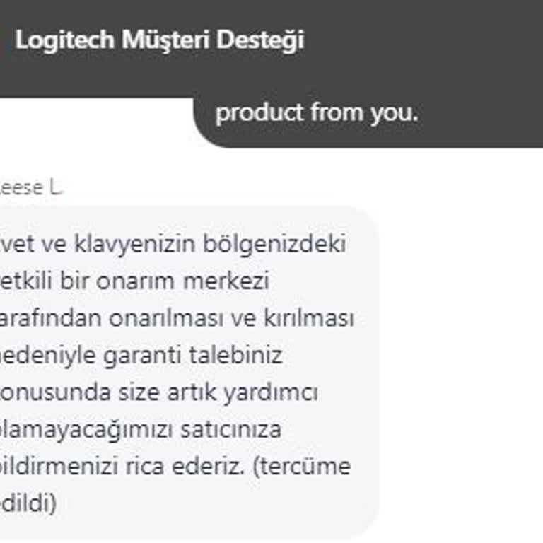 Vatan Bilgisayar Klavye İade İşlemi