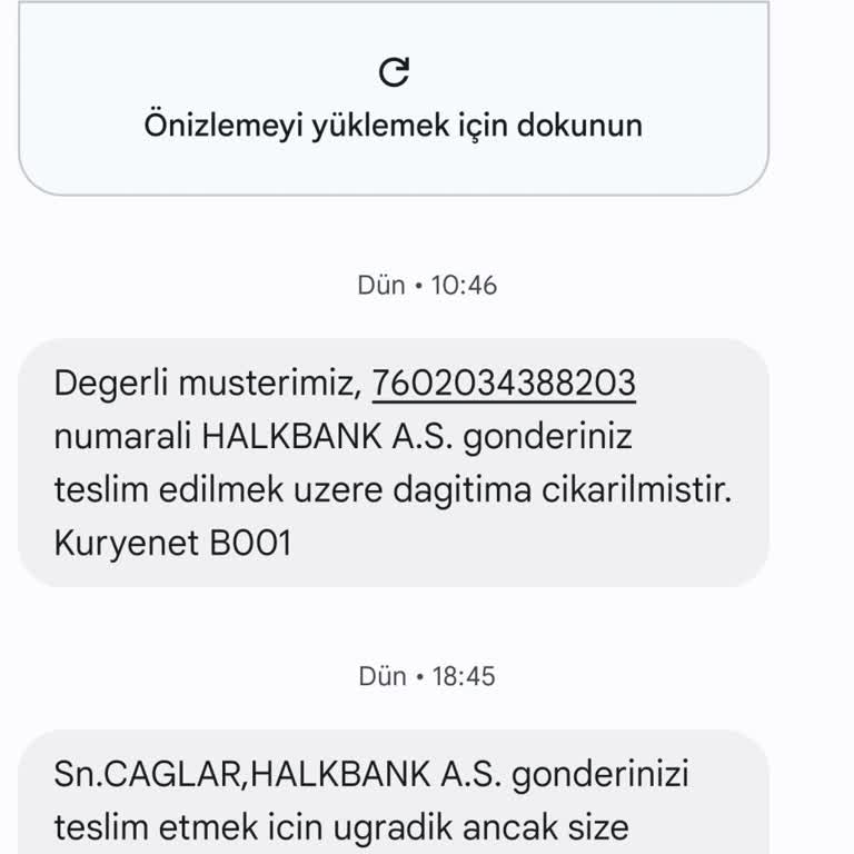 Kuryenet Banka Kartı Teslim Etmiyor.