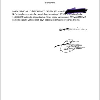 Metka Hukuk Ödenmiş Borcu Tekrar İstiyor