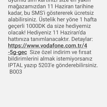 Vodafone Bayileri Ücretsiz Sim Kart Hakkını Vermiyor!