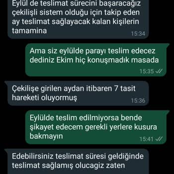 Eminevim Para Teslim Tarihini Yalan Söylüyor