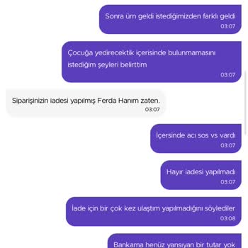 GetirYemek Getir Tamamıyla Mağduriyet Kazanı! Paramı Verin!