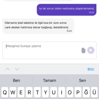 GetirYemek Getir Tamamıyla Mağduriyet Kazanı! Paramı Verin!