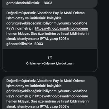 Vizyon Elektronik Para Ödeme İadesi İstiyorum