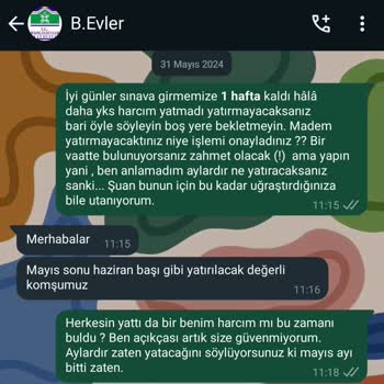 Bahçelievler Belediyesi YKS Harç Yardımımı Ödemiyor.