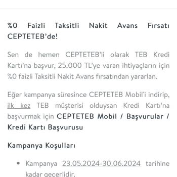 TEB Bankasının Yalan Beyanları