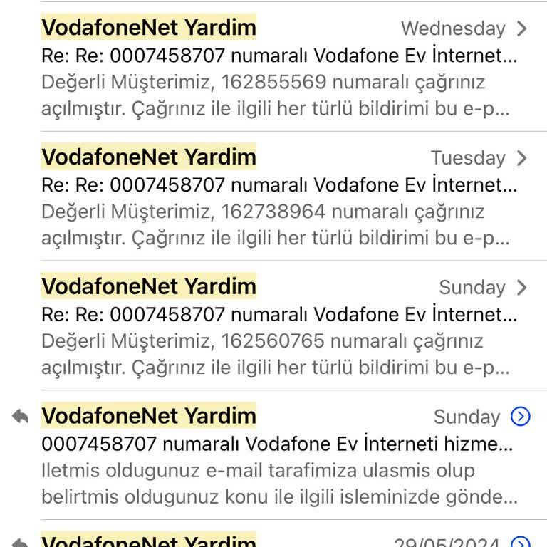 Vodafone Net Abonelik İptal Edilemeyişi
