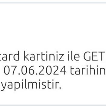 Getir Kredi Kart Bilgileri Paylaşımı
