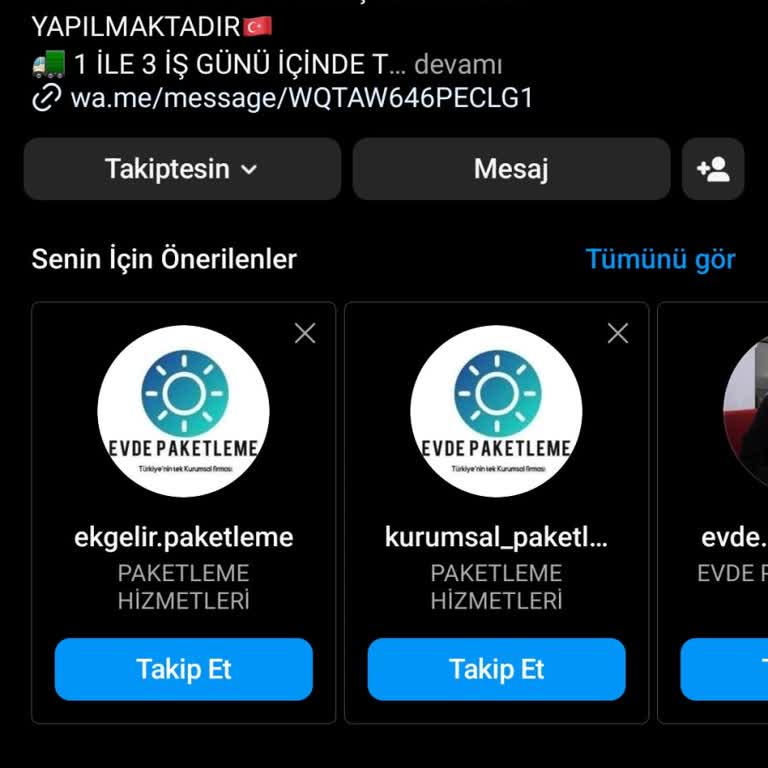 Amine İle Paketleme Paketleme İşi İzinsiz Bilgi Paylaşımı