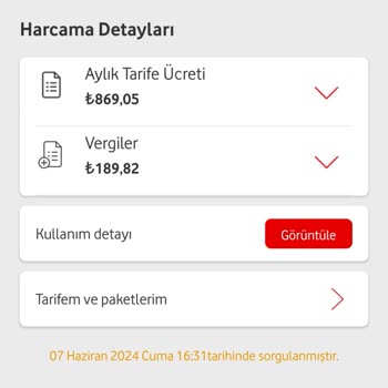 Vodafone Haksız Yüksek Fatura Yolluyor