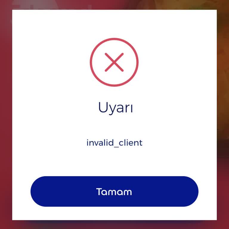 Ticket Restaurant Maalesef Uygulamaya Giremiyorum