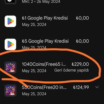 Konami Myclup Para İadesi