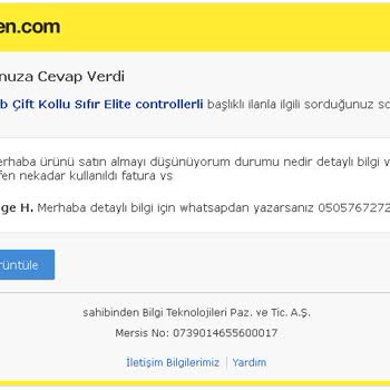 Sahibinden Ürünün Ödemesini Yaptım Fakat Ürün Gönderilmedi Satıcıya Ulaşamıyorum