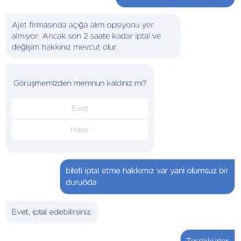 Obilet Canlı Destek Eksik Ve Hatalı Yönlendirme