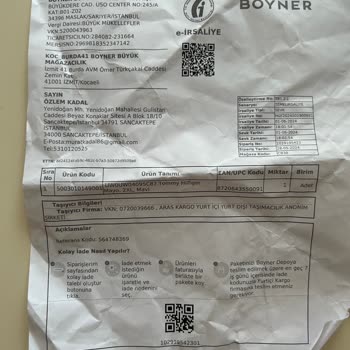 Boyner Deneyiminde Yaşanan Mağduriyet