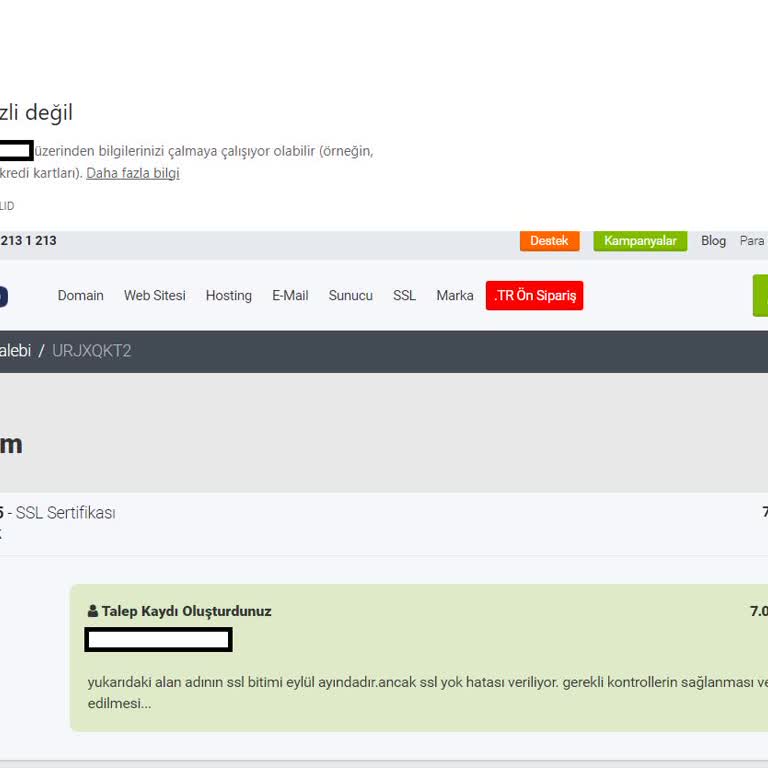 Natro Hosting, Pişmanlıktır. Ödemesi Yapılmış Hizmet Devre Dışı