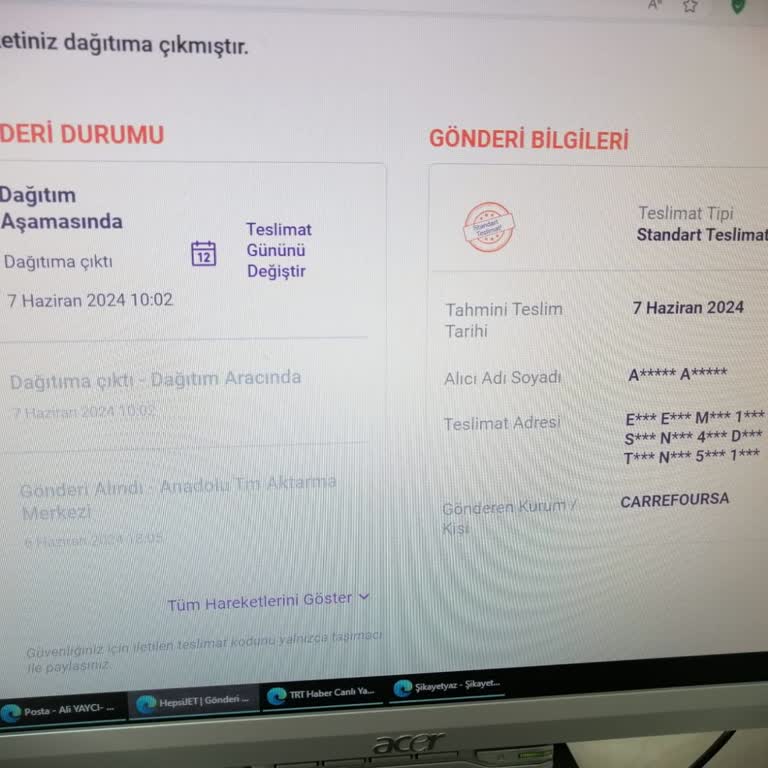 hepsiJET Dağıtımda Uzun Teslimat Süreci