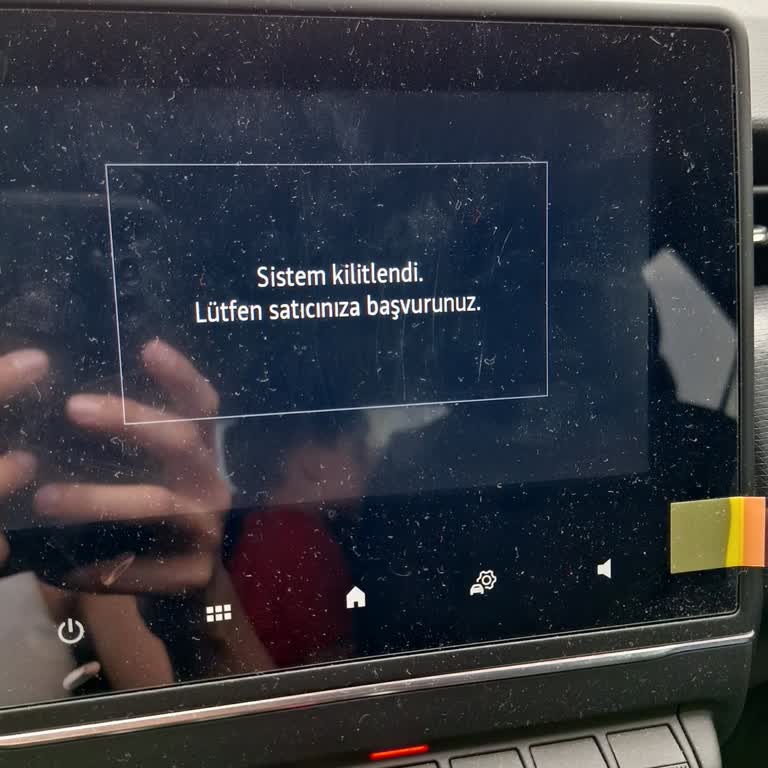 Renault Sistem Kilitlendi Arızası