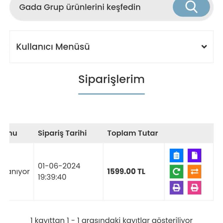 Gada Home İade İptal İşlemini Onaylamıyor