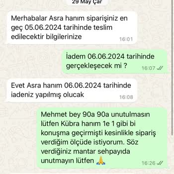 Şikayet Var Zao Mobilya Para İadesi