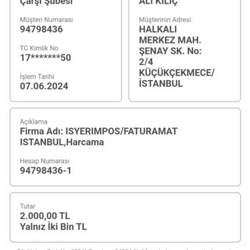 İşYerimPos Benden Habersiz Para Çekildi