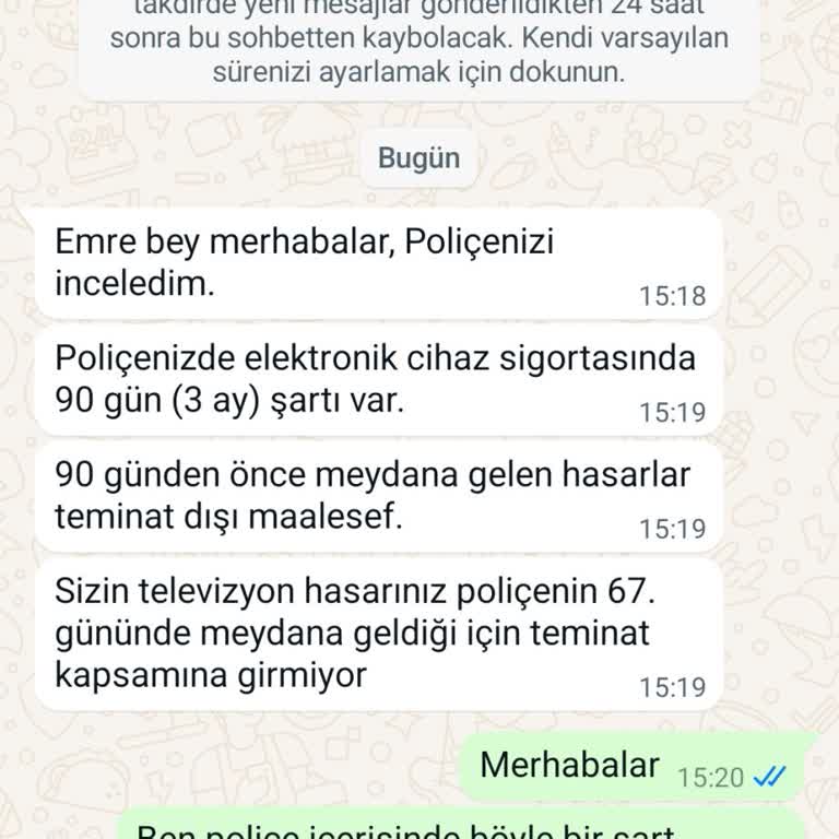 Ray Sigorta Eşya Sigortası Mağduriyeti: Poliçe Süresi Sorunu