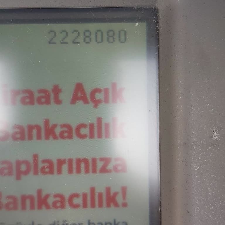 Ziraat Bankası ATM De Param Kaldı