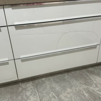 İntema Mutfak Çekmecelerinin Kaplama Çatlak Sorunu