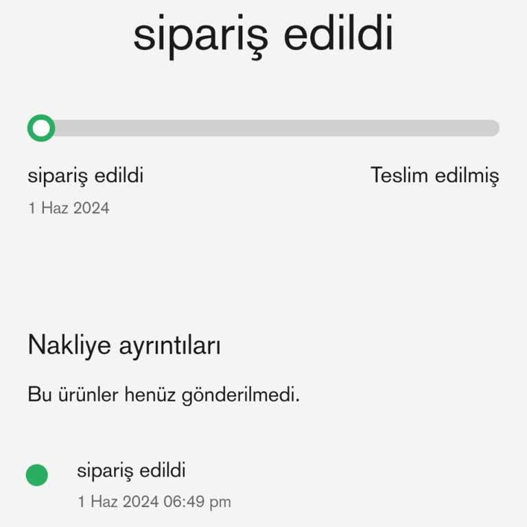 Old Money (oldmoneytr.com) Bir Haftada Hazırlanamayan Sipariş İptali