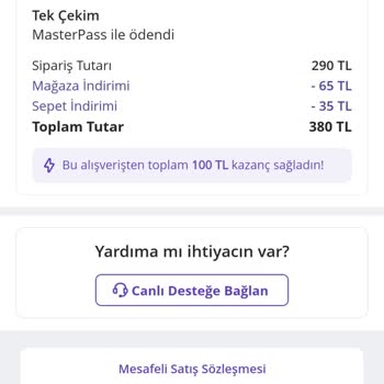 Bargello Perfume Eksik Ücret Ödemesi