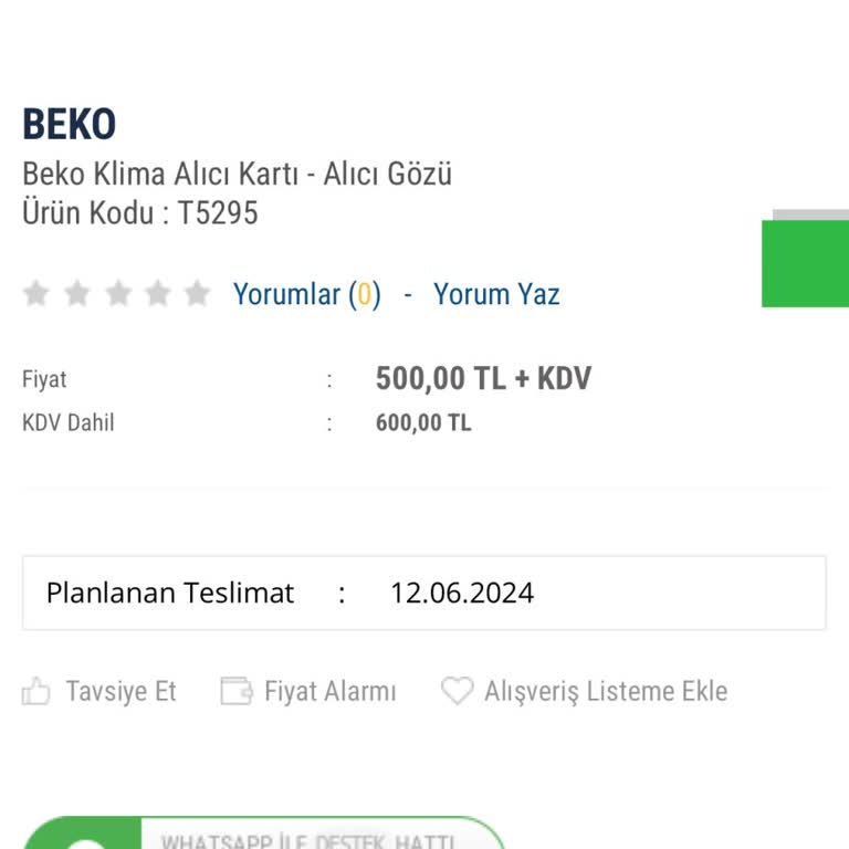Beko Klima Teknik Servis Çok Pahalı.