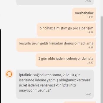 Klavuz Pazar Bozuk Ürün Ve İletişim Sorunlarıyla Karşılaştım
