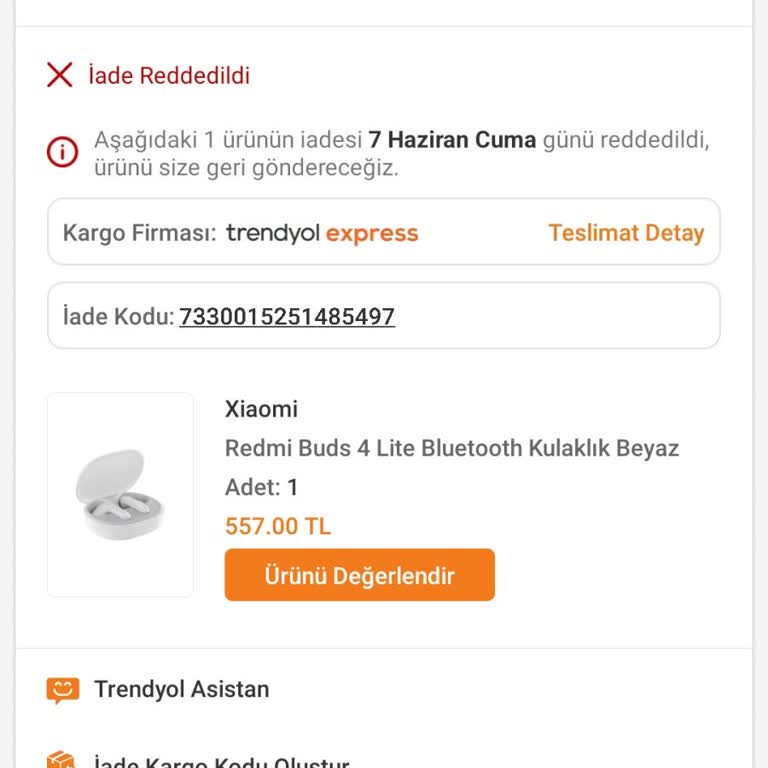 NASA İletişim Arızalı Kulaklık Ve İade Sorunu