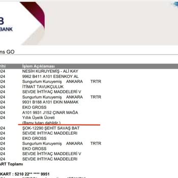 QNB Finansbank Kredi Kart Aidatı