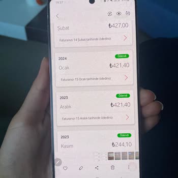 Vodafone Bitmiş Taahhütname Üstüne Ek Ücret Alarak Faturama Yansıtması