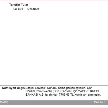 Yapı Kredi İşlem Anı Komisyon Ve Taksit Taahhüdünü Yerine Getirmedi