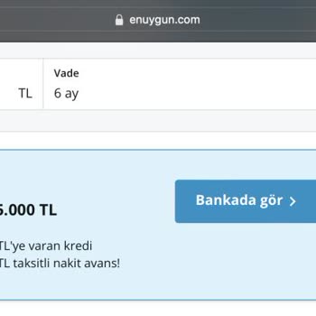 TEB İhtiyaç Kredisi Kampanyası Uyuşmazlığı