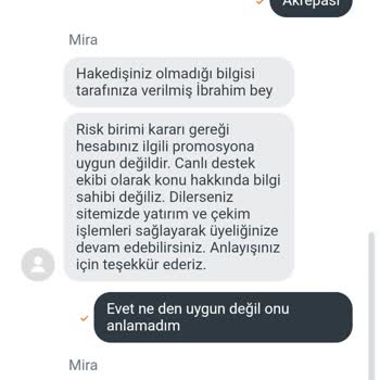 Etorobet Yeni Üye Bonuslarının Verilmemesi
