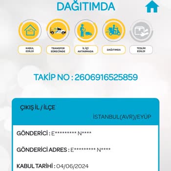 Eyüp PTT Kargo Dağıtım Sorunları