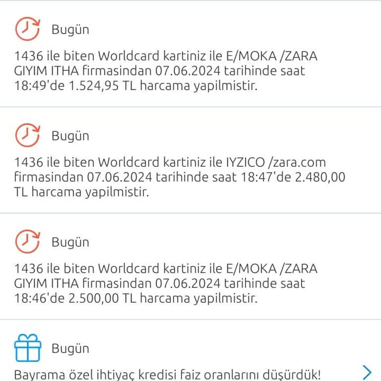 MOKA/Zara Iyzico/Zara Bilgim Dışı Para Çekimi