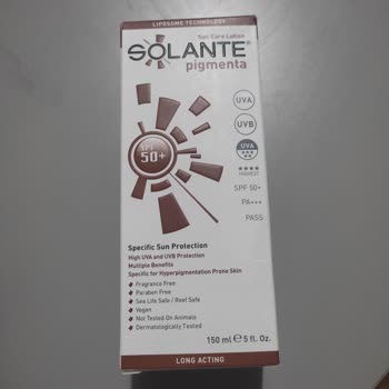 Solenta Pigmenta Güneş Kremi Çok Yağlı