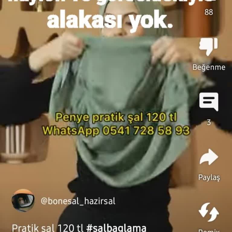 Hürrem Şal (Instagram: Bonesal_hazirsal) Sipariş Edilenle Gelen Ürünün Alakası Yok