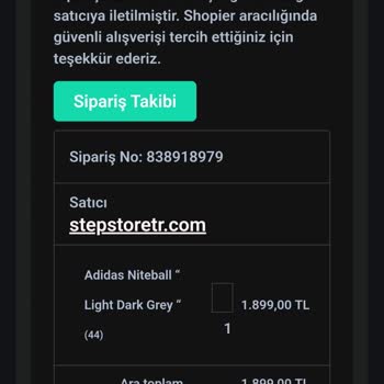 Shopier Üzerinden Alınan Ürün İptalini Yapamıyorum