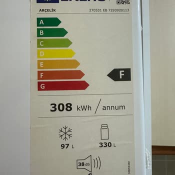 Arçelik 270531 Eb Buzdolabı Dondurucu Kapağı