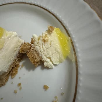BİM'in Limonlu-Kıllı Cheesecake'i