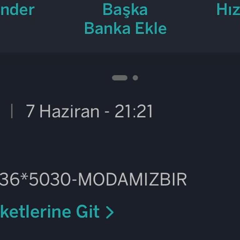 Modamizbir.com Modamızbirden Sipariş Verdim Karttan Para Çekildi Sipariş Gözükmüyor